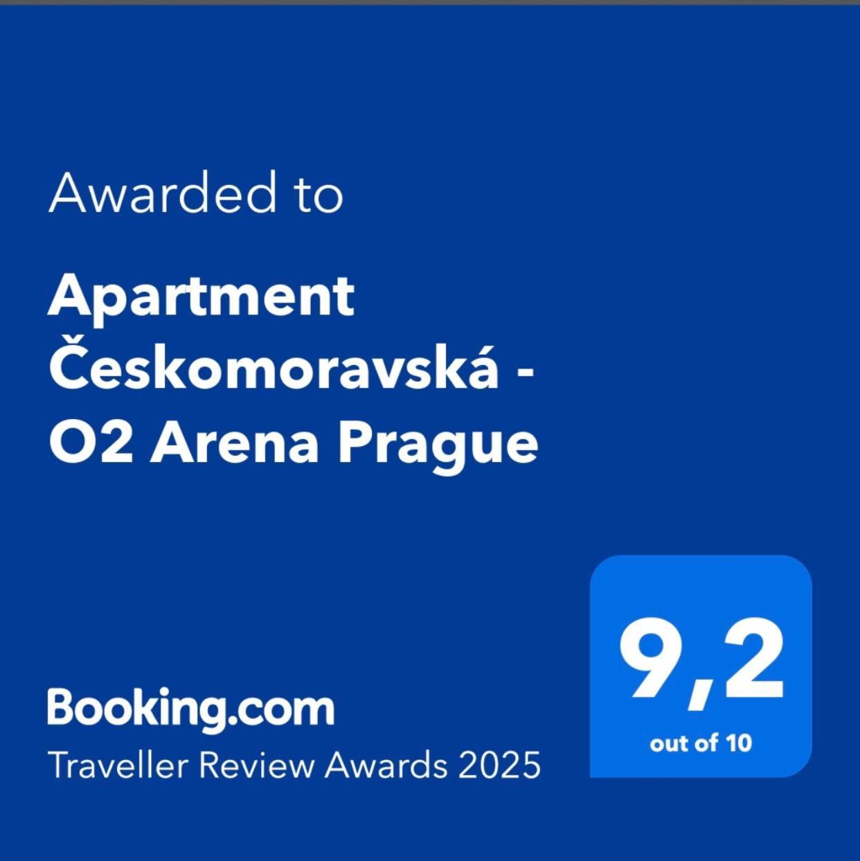 Apartment Ceskomoravska - O2 Arena Прага Экстерьер фото